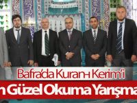 Bafra’da Kuran-ı Kerimi En Güzel Okuma Yarışması