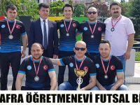 BAFRA ÖĞRETMENEVİ FUTSAL BİRİNCİSİ