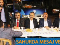 SAHURDA MESAJ VERDİLER