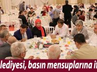 Canik Belediyesi, basın mensuplarına iftar verdi