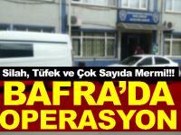 Bafra’da Operasyon Silah, Tüfek ve Çok Sayıda Mermi!!!