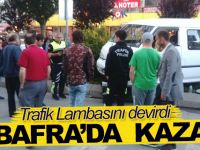 Bafra'da Trafik Kazası