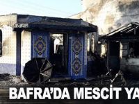 BAFRA’DA SANAYİ SİTESİ MESCİTİ YANDI