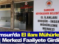 El İlanı Mühürleme Merkezi Faaliyete Girdi
