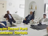 Türkel Seçim Öncesi Parti İlçe Başkanlarını  Görüştü
