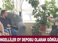 ÖCAL: ENGELLİLER OY DEPOSU OLARAK GÖRÜLMESİN!
