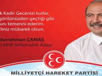 ÇAMAŞ"KANDİLİNİZ MÜBAREK OLSUN"