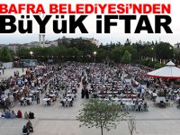 Bafra Belediyesi tarafından iftar programı düzenlendi