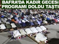 Bafra’da Kadir Gecesi Programına Yoğun İlgi