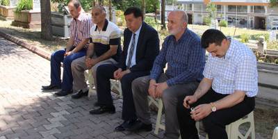 Havza Belediye Başkanı İkiz Şehitlikleri Ziyaret Etti