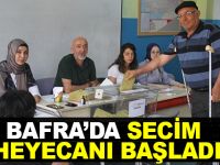 Bafra'da Secim Heyecanı Başladı