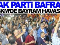 Bafra AK Parti SKM'de Bayram Havası