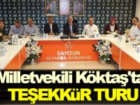 Milletvekili Köktaş'tan Teşekkür Turu