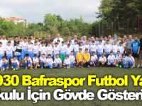 1930 Bafraspor Futbol Yaz Okulu İçin Gövde Gösterisi