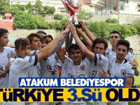Atakum Belediyespor Türkiye 3.sü Oldu