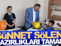 Bafra'da Sünnet Şöleni Hazırlıkları Tamam