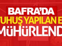 Bafra'da Fuhuş Evi Mühürlendi