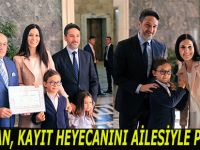 KARAASLAN, KAYIT HEYECANINI AİLESİYLE PAYLAŞTI