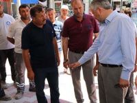 BAŞKAN KILIÇ YOL VE KALDIRIM ÇALIŞMALARINI İNCELEDİ