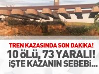 Tren Kazasında 10 Kişi  Öldü