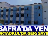 Bafra'da Yeni Ortaokul'da Geri Sayım