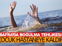 Bafra'da 2 Çocuk Boğulma Tehlikesi Geçirdi