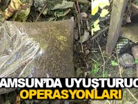 Samsun'da Uyuşturucu Operasyonları