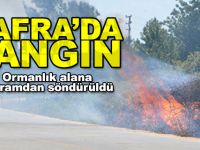 Bafra'da Yangın Korkusu