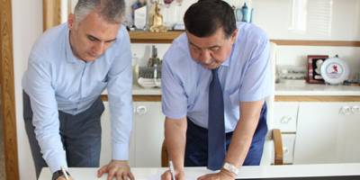 Havza'da Doğal gaz imzaları Atıldı