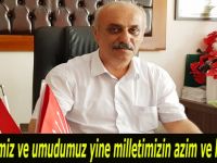 CHP İLÇE BAŞKANI PERÇİN 15 TEMMUZ AÇIKLAMASI