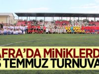 Bafra'da Miniklerden 15 Temmuz Turnuvası