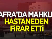 Bafra'da Hastaneden Firar Etti