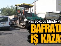Bafra'da İş Kazası
