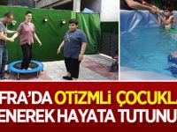 Bafra'da Otizmli Çocuklar Eğlenerek Hayata Tutunuyor