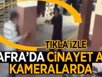 Bafra'da Cinayet anı Kameralarda