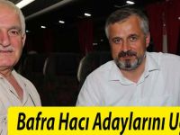 Bafra Hacı Adaylarını Uğurladı