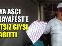 Kaya Aşçı kapıkayafest'e Ücretsiz Giysi Dağıttı