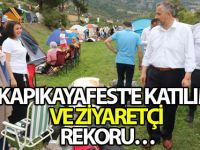 KAPIKAYAFEST'E KATILIM VE ZİYARETÇİ REKORU…