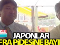 Japonlar Bafra Pidesine Bayıldık
