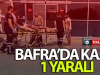 Bafra'da Trafik Kazası:1 Yaralı