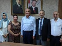 Gazetecilerden  Vekil Yılmaz'a Ziyaret