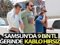 Tekkeköy'de Kablo Hırsızlığı İddiası