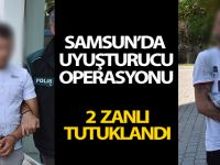 Samsun'da uyuşturucu operasyonu