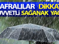 Bafralılar Dikkat Kuvvetli Sağanak Yağış Geliyor!