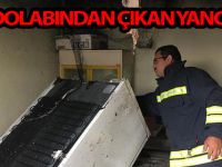Buzdolabından Çıkan Yangın Kısa Sürede Büyüdü.