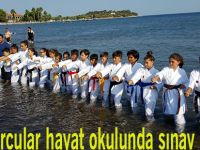 Elit sporcular hayat okulunda sınav verdi