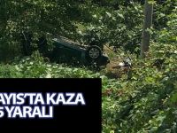 19 Mayıs`ta kaza : 5 yaralı
