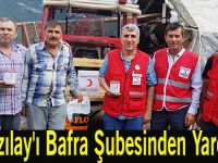 Türk Kızılay'ı Bafra Şubesinden Yardım Eli