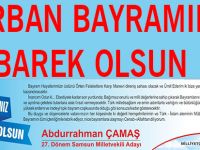 27.Dönem MHP Millet Vekil Adayı Abdurrahman Çamaş