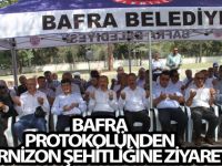 Bafra Protokolünden Garnizon Şehitliğine Ziyaret